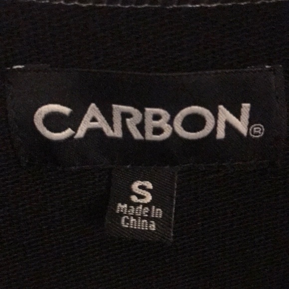 Black and Grey Split “Hockey Stripe” Long-Sleeve Shirt - Size Small - Picture 2 of 6